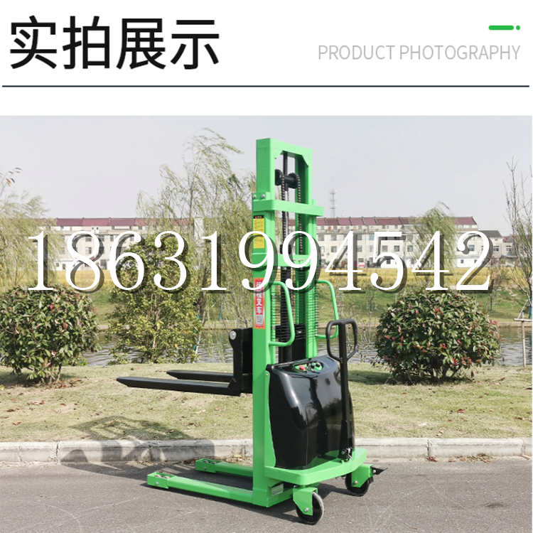 阎良区电动叉车堆高车液压铲车电瓶1吨2吨站驾步行式小型全自动叉车